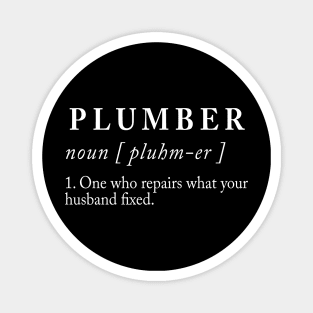 Plumber Definition Magnet